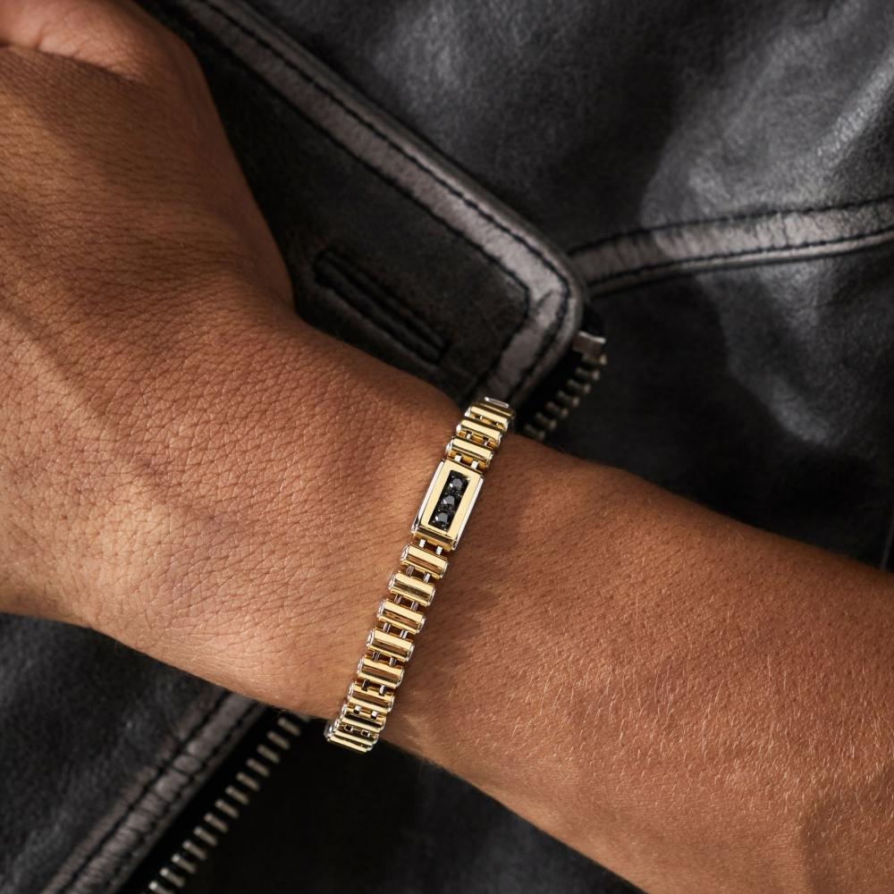 Zancan Bracciale Zancan in oro 18kt con diamanti Sconto