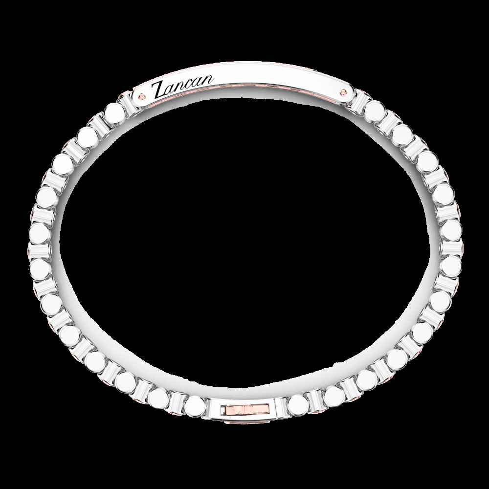 Zancan Bracciale Zancan in oro 18kt e diamanti neri Negozio