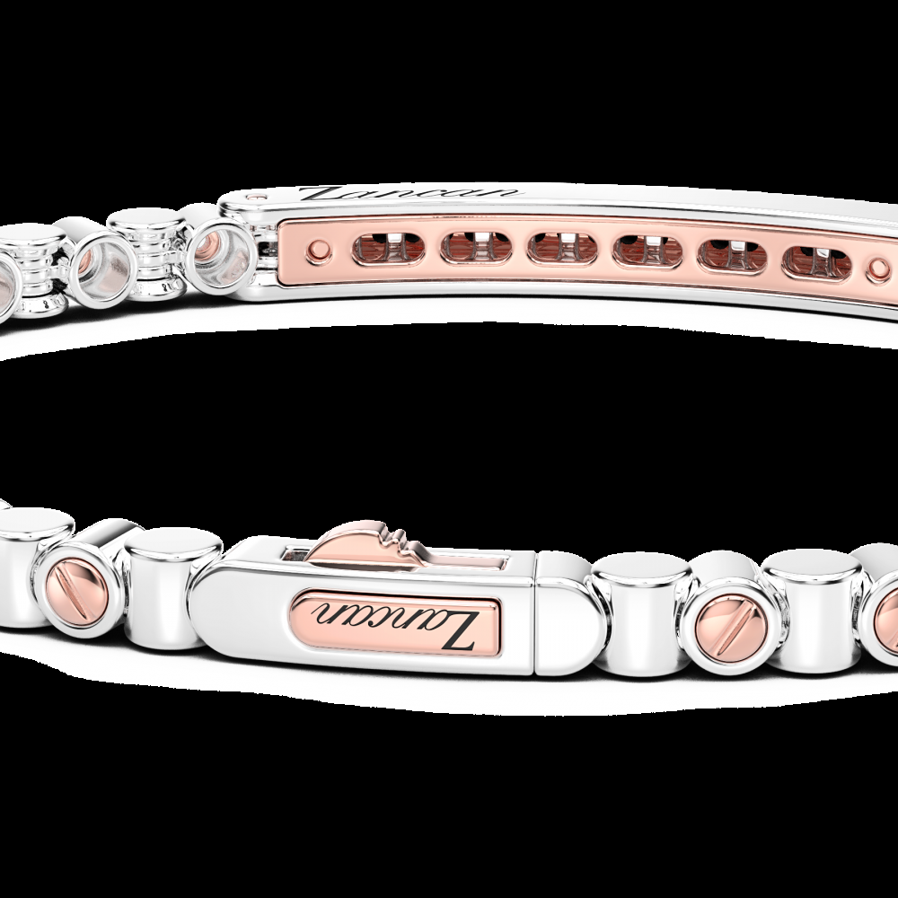 Zancan Bracciale Zancan in oro 18kt e diamanti neri Negozio