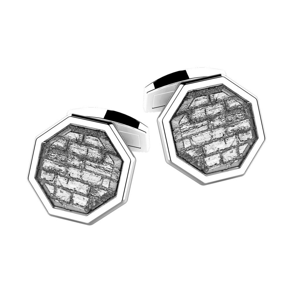 Zancan Gemelli Zancan in argento ottagonali Sconto di tempo limitato
