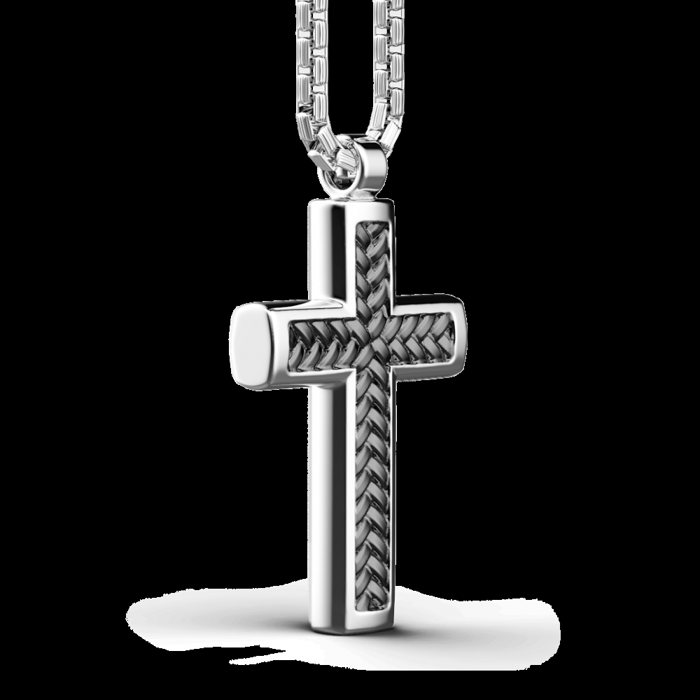 Zancan Collana Zancan in argento con pendente a croce Vendita