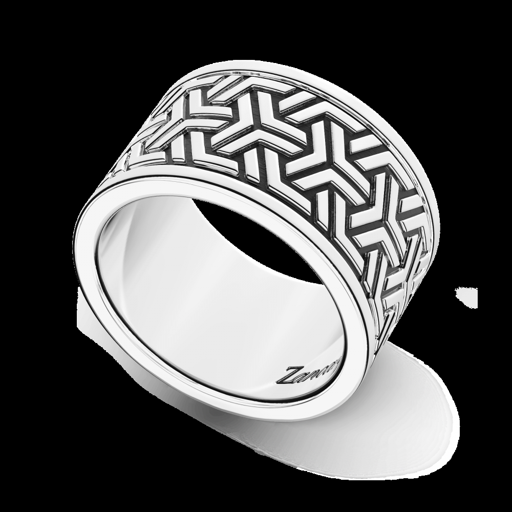Zancan Anello a fascia larga Zancan in argento Hotsell