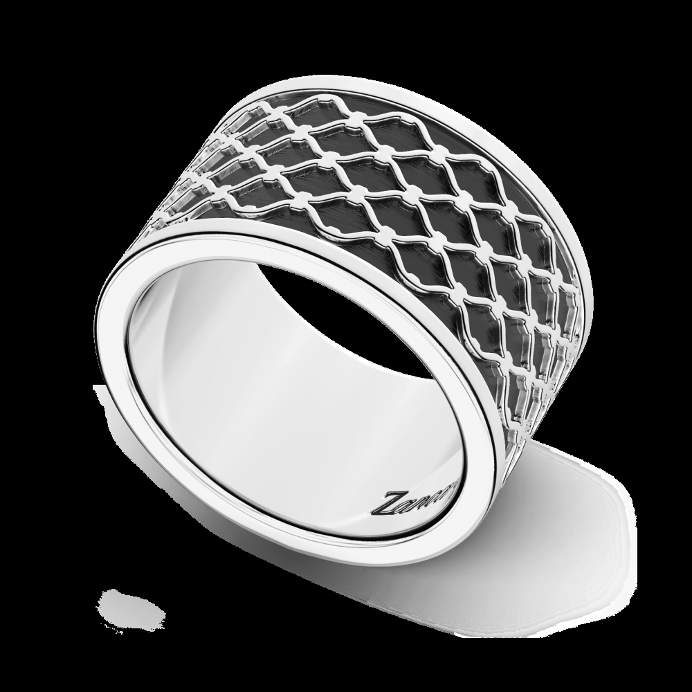 Zancan Anello a fascia larga Zancan in argento Spedizione gratuita