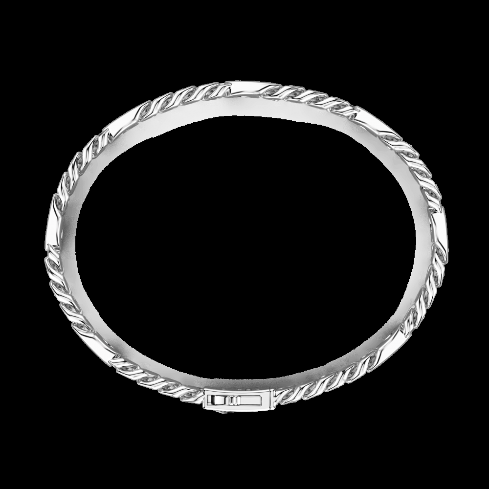 Zancan Bracciale solo maglia Zancan in argento con pietre naturali Sconto di tempo limitato