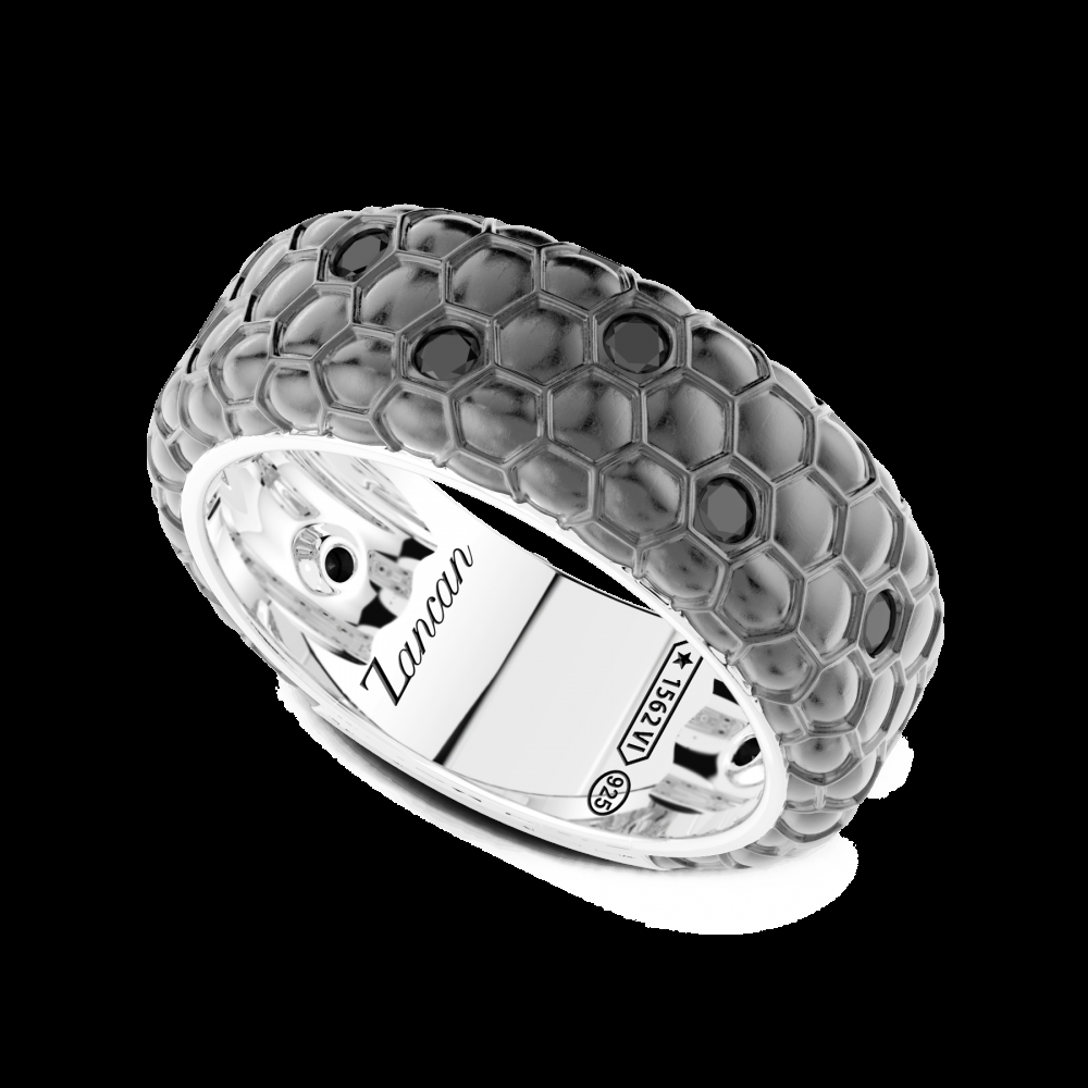 Zancan Anello a fascia Zancan in argento Offerta speciale