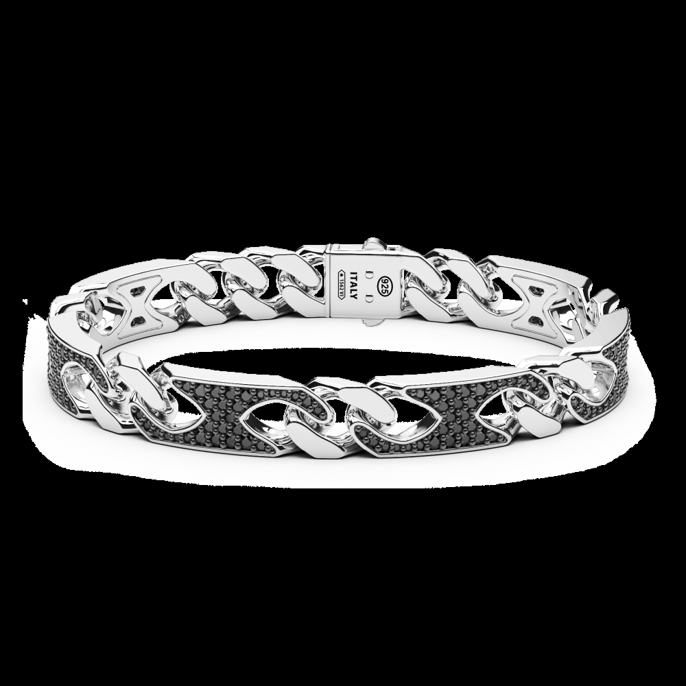 Zancan Bracciale grumette Zancan in argento con pietre Offerta temporanea
