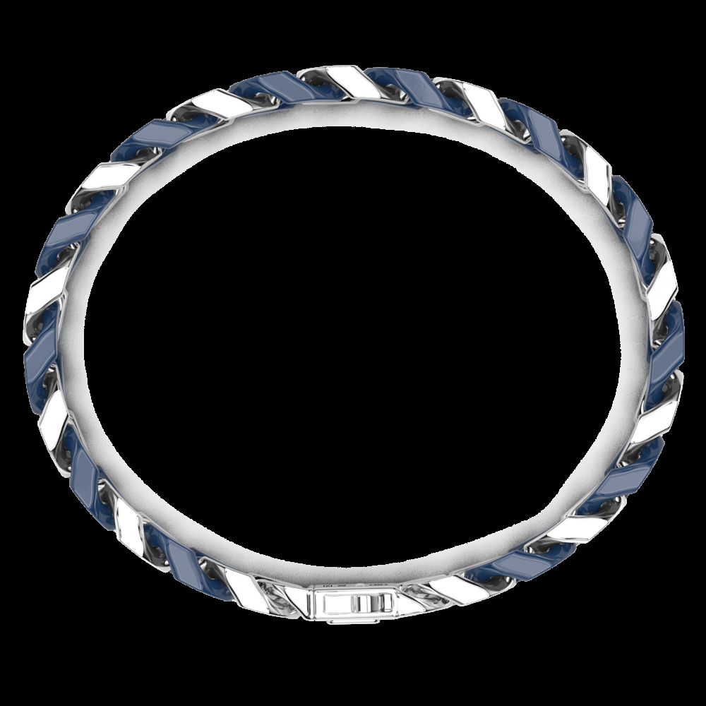Zancan Bracciale a grumette Zanca in argento e ceramica Acquista Ora