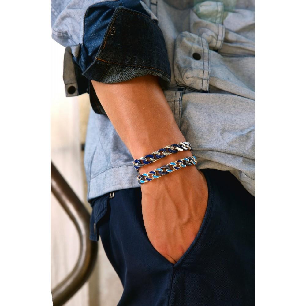 Zancan Bracciale a grumette Zanca in argento e ceramica Acquista Ora