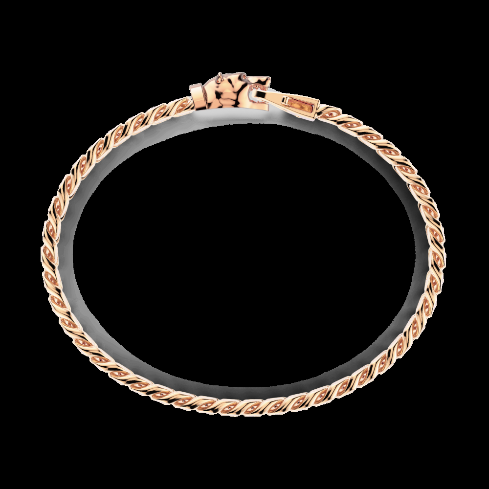 Zancan Bracciale a grumetta Zancan in argento con chiusura a testa d'orso Prezzo Ridotto