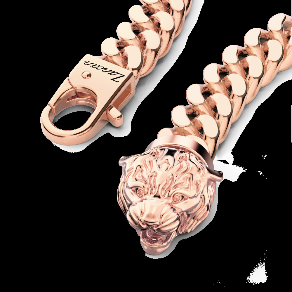 Zancan Bracciale a grumetta Zancan in argento con chiusura a testa di tigre Online