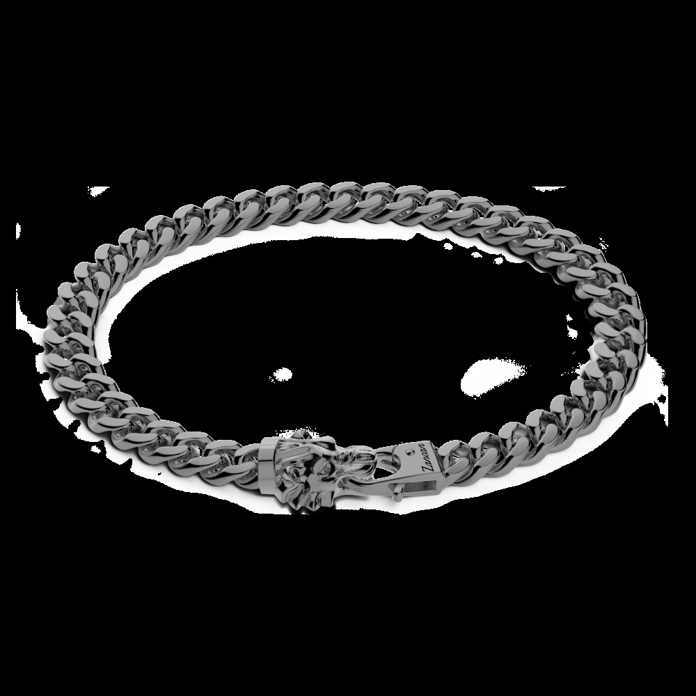 Zancan Bracciale a grumetta Zancan in argento con chiusura a testa di leone Saldi