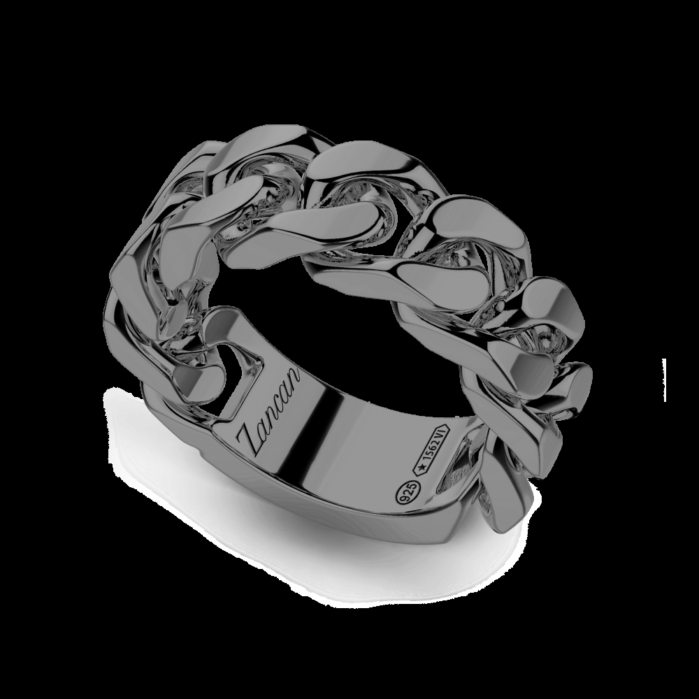 Zancan Anello a grumette Zanca in argento Super Saving Price