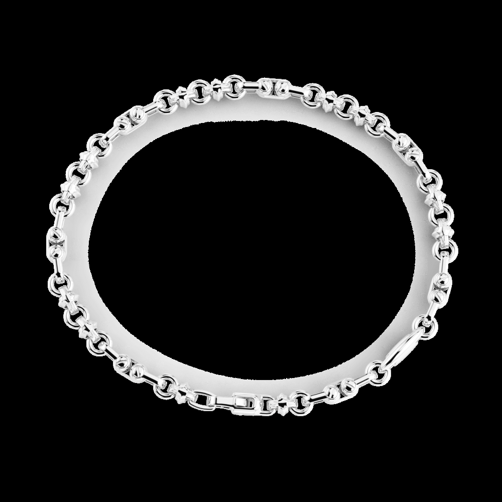 Zancan Bracciale Zancan solo maglia in argento Fino al 60% di sconto